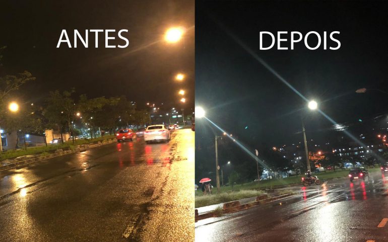 “Lâmpadas LED em Itabira são para segurança pública e economia”, explica secretário de obras