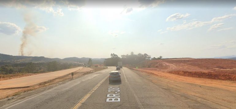 Trevo de acesso a Nova União tem fluxo alterado na BR-381