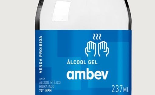 Ambev produzirá álcool em gel para doar a hospitais públicos