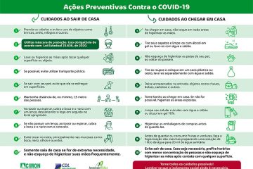 Acimon, CDL e Associação Médica orientam cidadãos sobre ações preventivas ao coronavírus