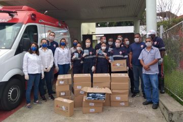 Belmont doa ao Samu 2.500 máscaras de prevenção ao coronavírus