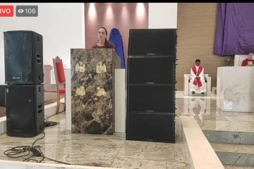 Acompanhe ao vivo a celebração da Ação Litúrgica em Itabira