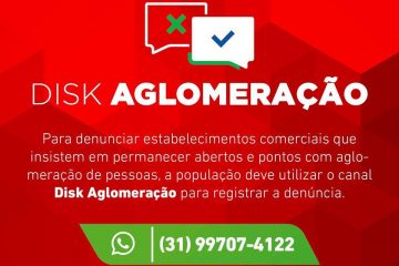Para conter disseminação do coronavírus, Mariana cria “disk aglomeração”