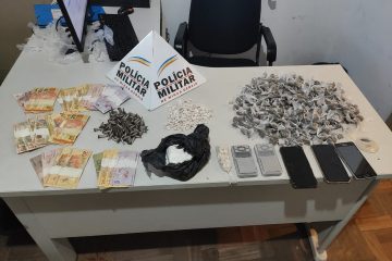 Grupo é detido e quase mil unidades de drogas são apreendidas em São Gonçalo