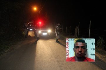 Fabrício Júnior Cunha, morto a tiros, cumpria pena no regime semiaberto