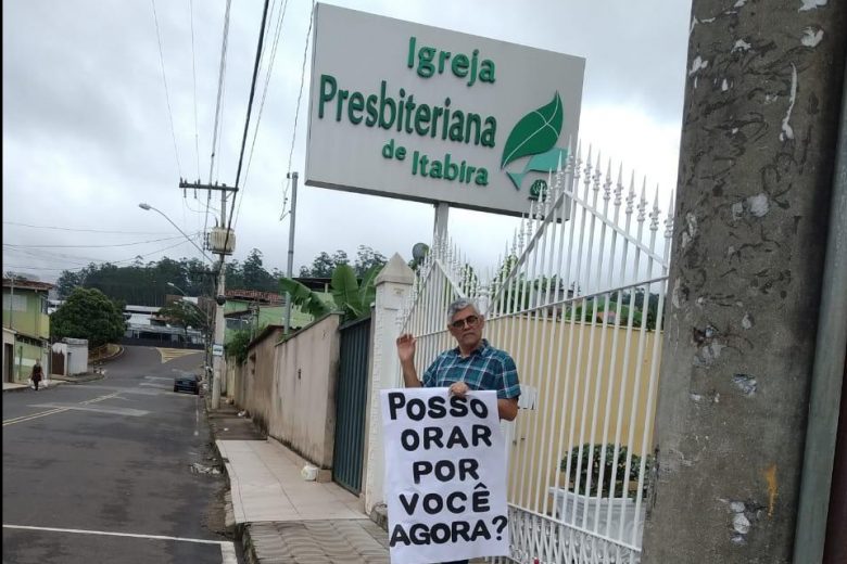 Para minimizar o medo da pandemia, Igreja Presbiteriana de Itabira faz campanha de oração