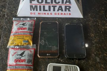 Polícia apreende adolescentes que arremessaram aparelhos celulares em presídio de Nova Era