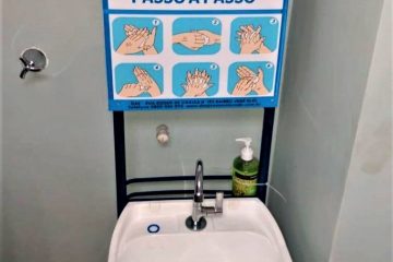 Prefeitura de Monlevade instala lavatórios em locais públicos como medida contra o coronavírus