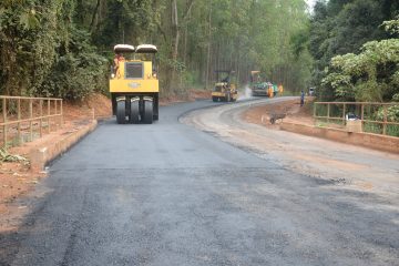 Estrada que liga São Gonçalo a Bom Jesus recebe asfaltamento