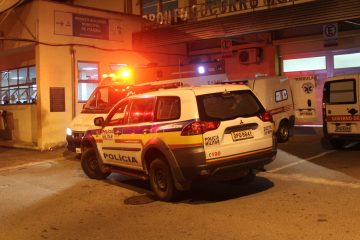 Homem é socorrido após ser baleado durante a madrugada no Conceição