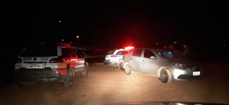 Carro usado em execução é encontrado pela PM em Itabira