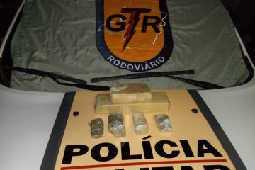 Polícia Rodoviária apreende cerca de 3 kg de maconha no Barreiro