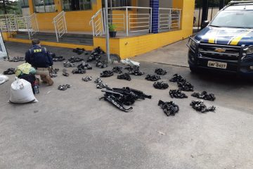 PRF apreende R$100 mil em mercadoria furtada em trecho da 381 em Monlevade