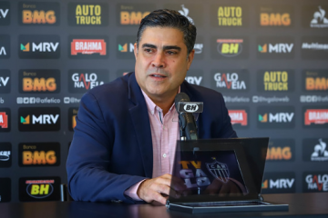 Atlético: Presidente provoca Cruzeiro e diz: ‘Situação difícil de ser revertida’