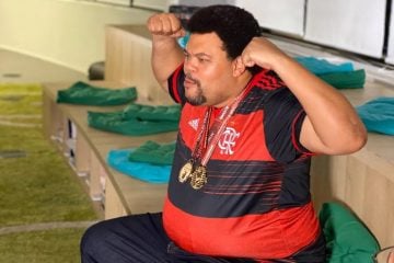 Babu Santana irá participar de reprise de Flamengo x River Plate pela final da Libertadores