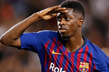 Barcelona coloca o atacante Dembelé no mercado, diz jornal italiano