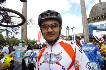 Ciclista itabirano é atropelado e acredita em movimento intencional de motorista