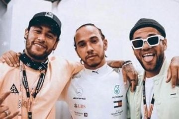 Daniel Alves posta foto com Neymar e Hamilton com mensagem sobre ‘não idolatrar humanos’: “Você é insubstituível”