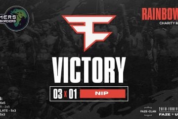 R6: FaZe vence torneio beneficente e faz doação de quase R$ 1 milhão