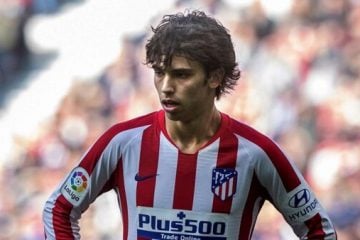 João Félix diz estar bem em Madri e sonha com título europeu do Atlético