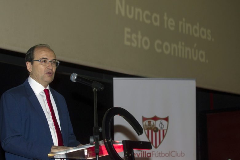“Precisaremos nos reinventar para conseguir mais com menos”, acredita presidente do Sevilla