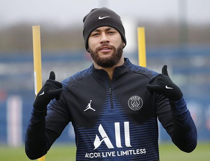 Neymar brinca com possível término da quarentena em suas redes sociais