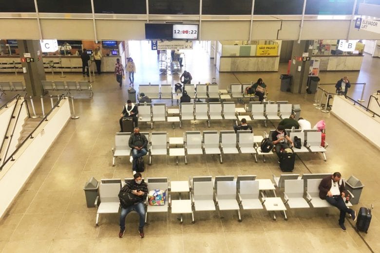 Rodoviária de Belo Horizonte tem queda de 90% na circulação de pessoas durante a pandemia