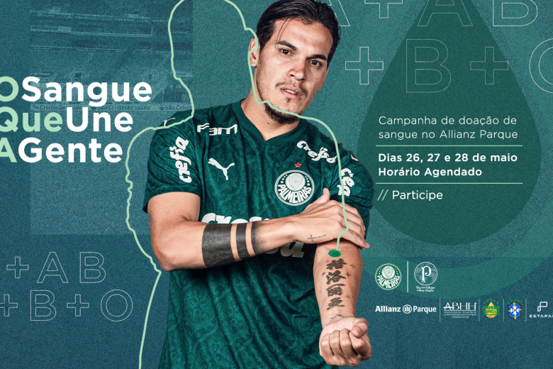 Palmeiras: Allianz Parque será ponto de coleta de doação de sangue