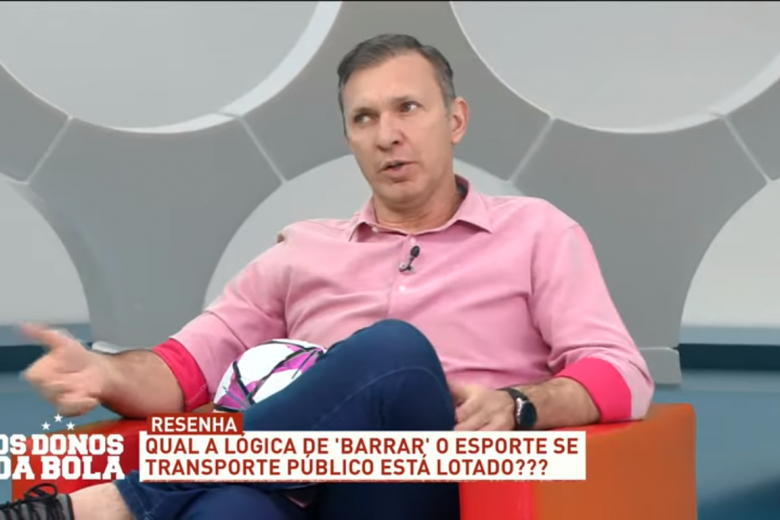 Velloso afirma que retorno do futebol “é muito mais tranquilo” do que utilizar o transporte público