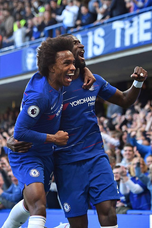 Lampard quer permanência de Willian e Giroud no Chelsea