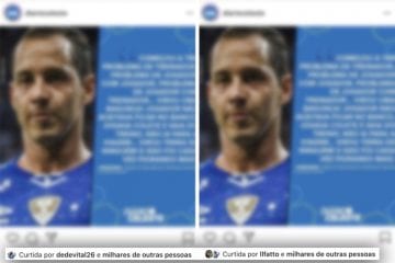 Dedé e empresário de Thiago Neves reagem à declaração de Rodriguinho sobre ano do rebaixamento do Cruzeiro