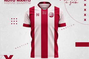 “O manto é seu”: Náutico anuncia vencedor de concurso para escolher novo uniforme