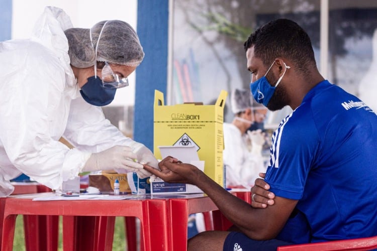 Jogadores do Cruzeiro passam por mais uma série de testes para COVID-19