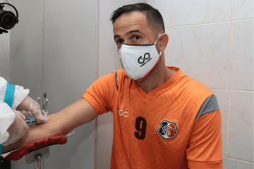 Motivado para volta, Pipico tem expectativa de reviver o Santa Cruz de antes da quarentena