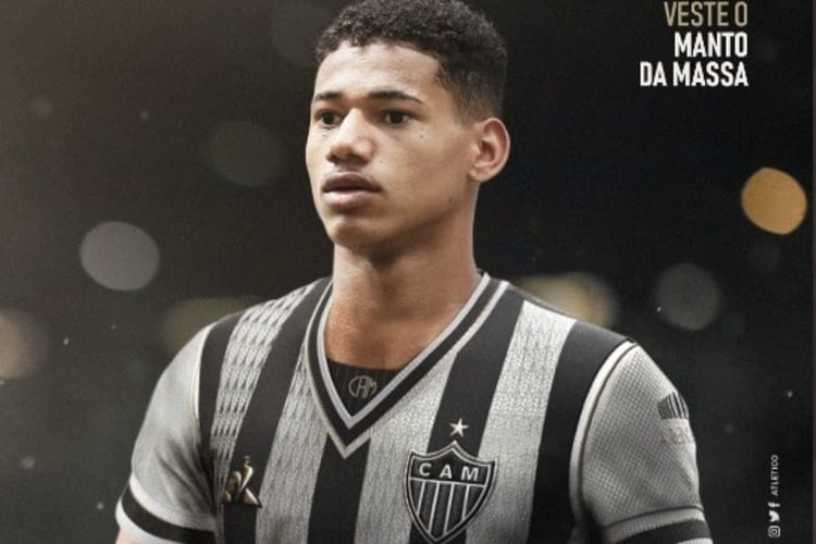 Revelação chegando: Atlético oficializa a contratação do atacante Marrony