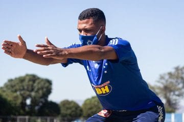 Cruzeiro: atacante Thiago volta a treinar após teste negativo para COVID-19