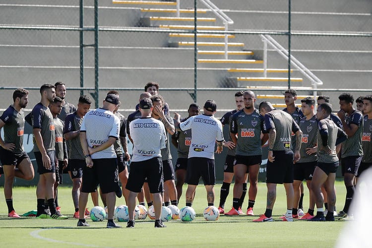 Com 100% dos testes negativos para COVID-19, Atlético abre sétima semana de treinos
