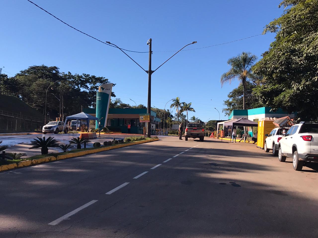 Vale tem segunda-feira de baixa movimentação após decisão de interdição da Justiça do Trabalho
