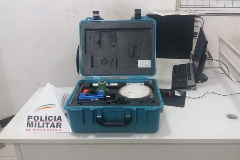 Polícia recupera aparelho do SAAE avaliado em R$50 mil
