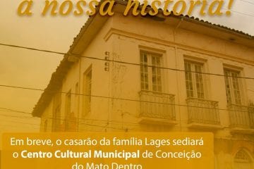 Casarão do século XIX será restaurado em Conceição 