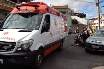 Mulher é socorrida após ser atropelada por carro na Vila Santa Izabel