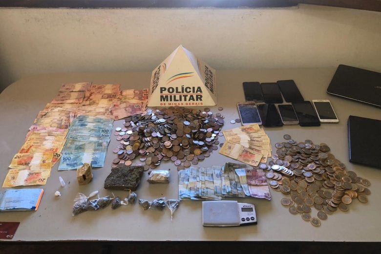 Casal é preso por tráfico de drogas em Bela Vista de Minas