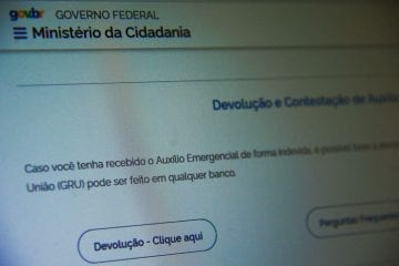 Saiba como devolver auxílio emergencial recebido indevidamente