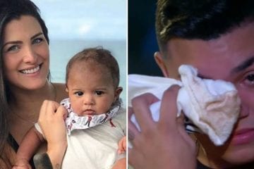 Após ser denunciado pela Ex, Felipe Araújo se desespera e pede pelo filho