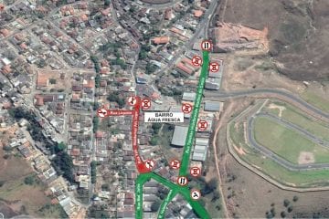 Trânsito será interditado na rua Waldemar de Alvarenga Lage