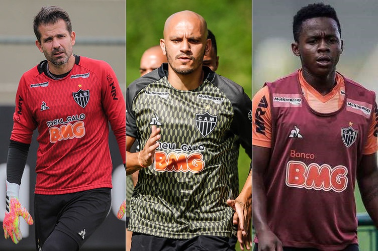 Trio do Atlético já pode assinar pré-contrato por outras equipes