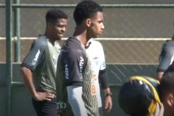 Keno, do Atlético, faz primeiro treino e será apresentado nesta sexta-feira