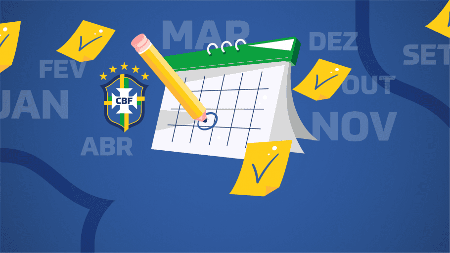 CBF divulga calendário com Copa do Brasil a partir de agosto e Série A até fevereiro de 2021