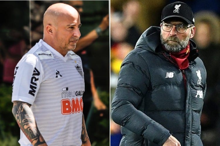 Allan, do Atlético, compara estilos de Sampaoli e Klopp: ‘Ideia de jogo parecida’