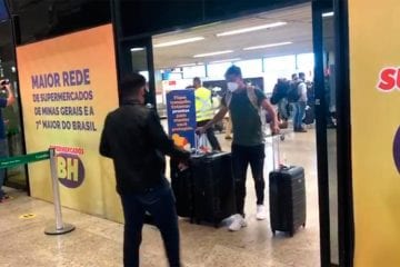 Depois de fazer ‘ponte’ em Miami, Alan Franco chega a BH para se apresentar ao Atlético